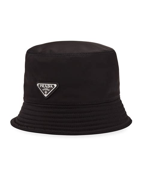 neiman marcus prada hat|Prada Men's Nylon Bucket Hat with Logo .